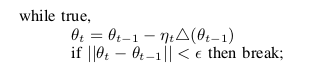 Gradient Descent Algorithm